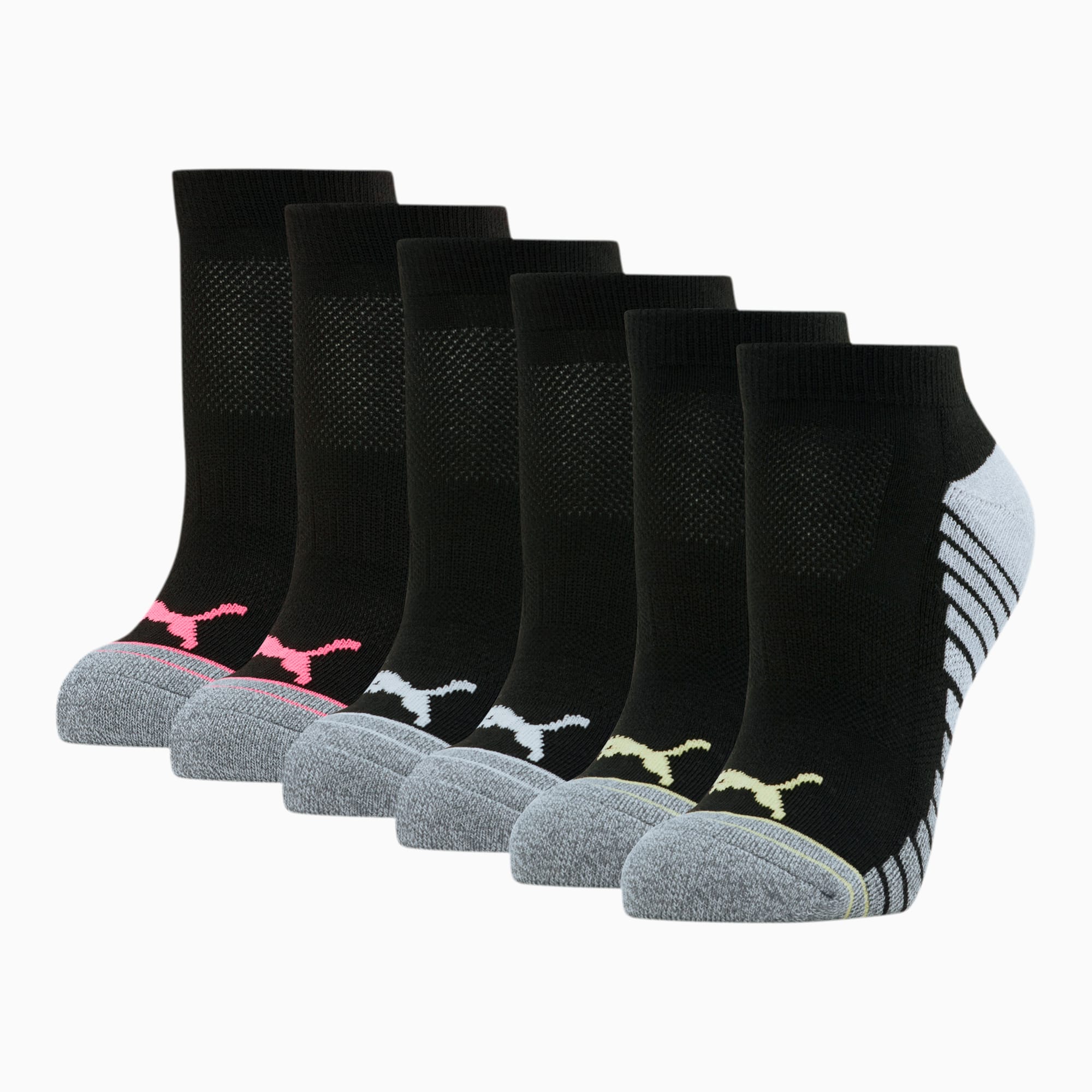 puma women's low cut cushioned socks